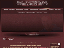 Tablet Screenshot of davebennettdds.com